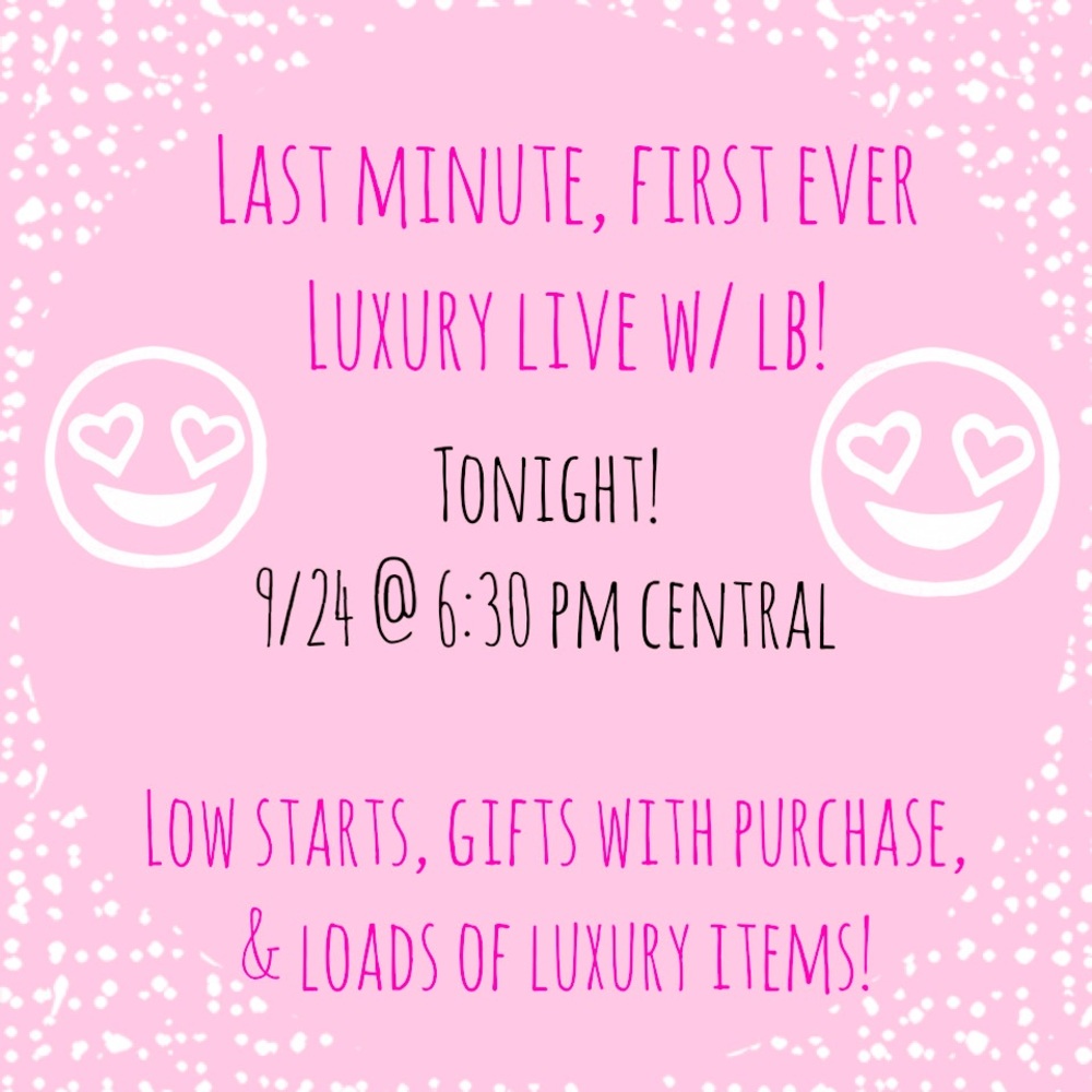 LAST MINUTE FIRST TIME LIVE WITH LB!